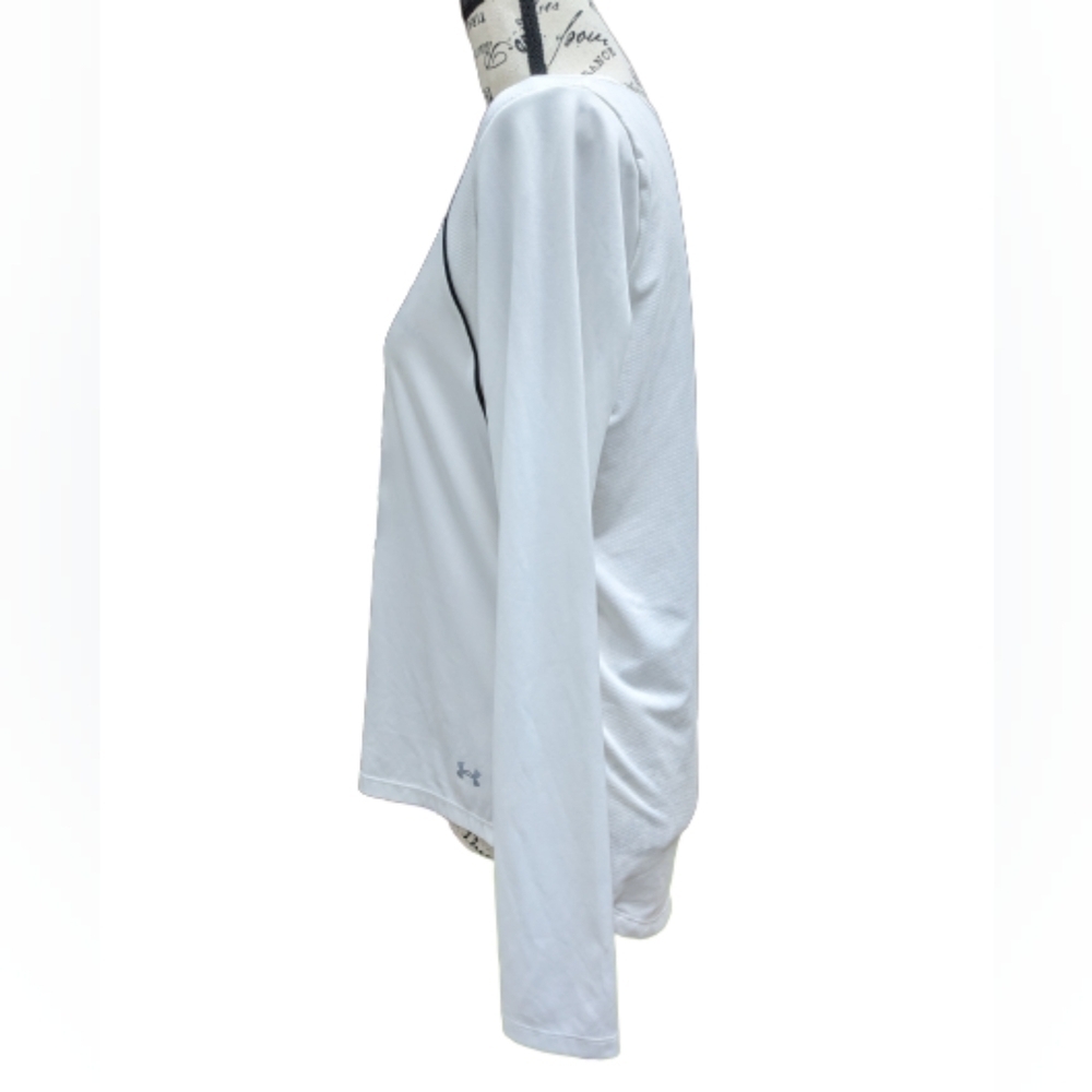 Under Armour UA Heatgear Women's Loose Fit Long Sleeve Shirt size S - Picture 5 of 11